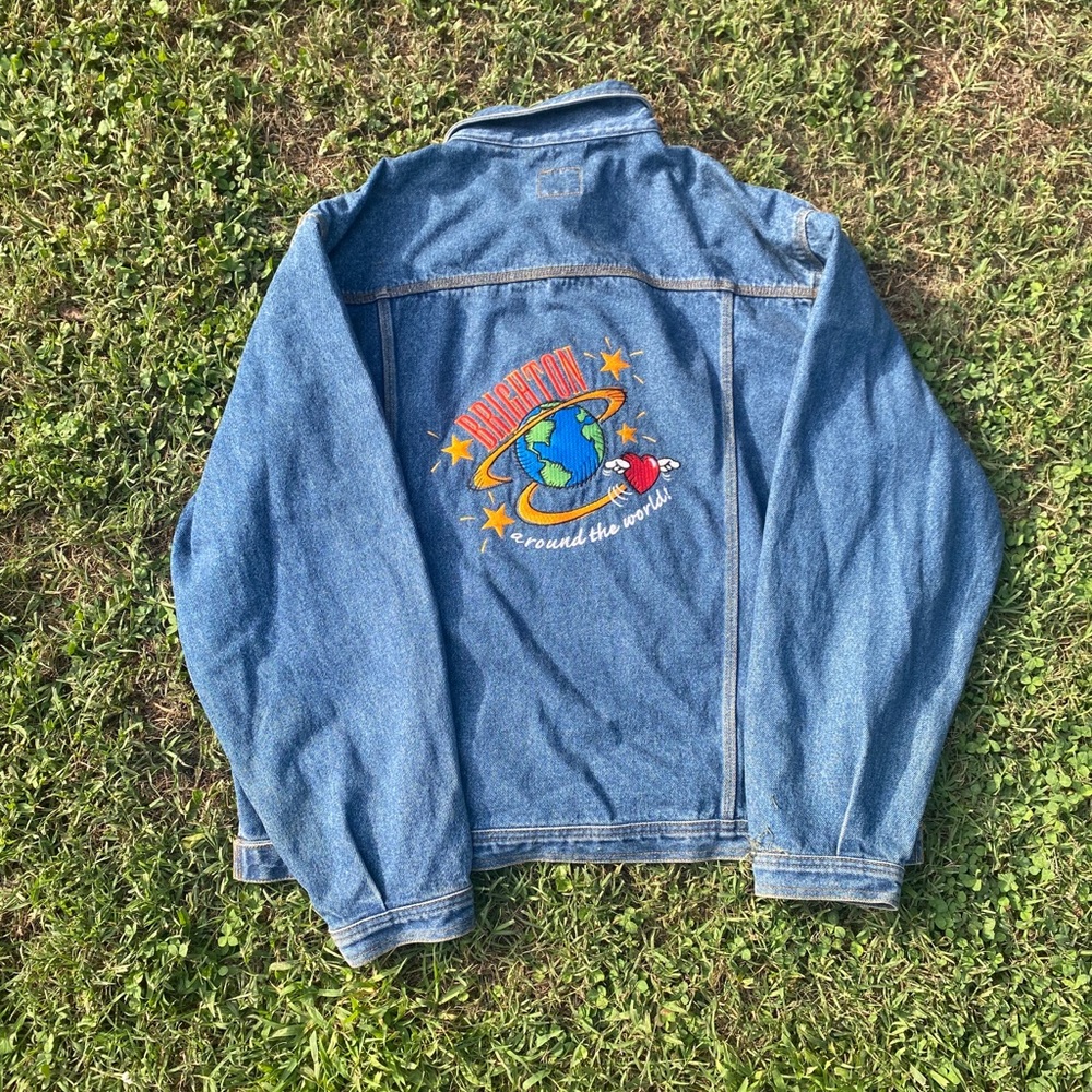 Vintage Brighton world denim jacket